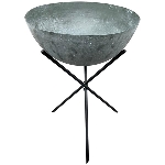 Schale Dowse, Metal, 40x40x60 cm