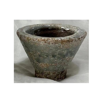 Topf Valo, grau, Terrakotta, 10x10x7,5 cm