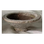 Topf Valo, grau, Terrakotta, 13,5x13,5x5 cm