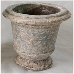 Topf Valo, grau, Terrakotta, 14,5x14,5x13,5 cm