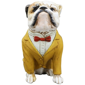 BullDogge Hilda, Polyresin, 14x8,5x16,5 cm