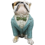 BullDogge Hilda, Polyresin, 28,5x18x32 cm