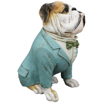 BullDogge Hilda, Polyresin, 28,5x18x32 cm