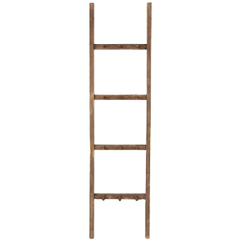 Leiter mit Haken TIMBA, Holz, 41,5x11,5x160 cm