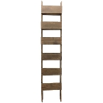 Regal TIMBA, Holz, 34,5x12x170 cm