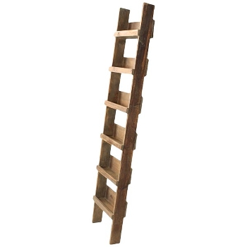 Regal TIMBA, Holz, 34,5x12x170 cm