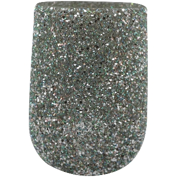 Windlicht Fancy, silber, Glas, 17,5x17,5x22 cm