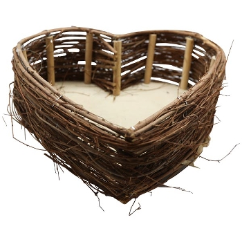 Pflanzkorb Willow, natur, Ulmenzweige, 21x24x10 cm