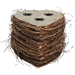 Kerzenhalter Willow, natur, Ulmenzweige, 18x16x10 cm