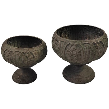 Topf Set/2 ArtFerro, Metall, 23x23x22 cm