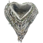 HerzKopf Willow, Rattan, 20x17x6 cm
