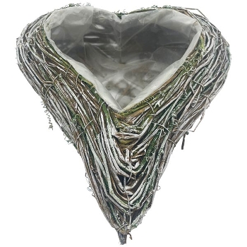 HerzKopf Willow, Rattan, 30x27x8 cm