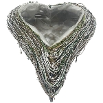 HerzKopf Willow, Rattan, 30x27x8 cm