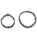 Kranz Willow Set/2, Bamboo, 24x2x24 cm, 30x3x30 cm