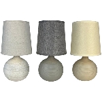 Lampe Clarté, Keramik, 13,5x16x29,5 cm