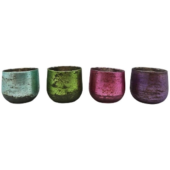 Windlicht Vitreous, Glas, 10x10x8,5 cm