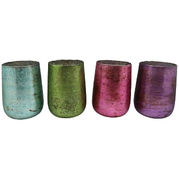 Windlicht Vitreous, Glas, 16,5x16,5x22 cm