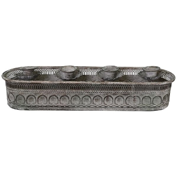 Kerzenhalter ArtFerro, Metall, 50x14,5x10 cm