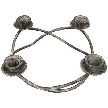 Kerzenhalter ArtFerro, Metall, 35x28x11 cm