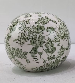 Kugel Mush, Keramik, 15x15x13 cm