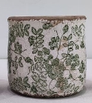 Topf Mush, Keramik, 12,5x12,5x12 cm