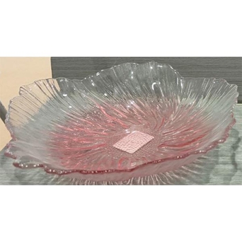 Teller Vitreous, Glas, 26x26x6 cm