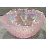 Teller Vitreous, pink, Glas, 13x13x6 cm