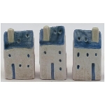 Hafenhaus Océan,Stoneware, 3,5x2,7x7,5 cm