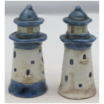 LeuchtTurm Océan,Stoneware, 3,4x3,4x7,9 cm