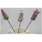 Tulpe Marta, Stoneware, 3,8x3,7x7,9 cm