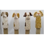 Hund GartenStick Marta, Stoneware, 11,1x8,4x19,9 cm