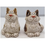 Katze Marta, Stoneware, 9,7x9,7x13,2 cm