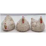 Huhn Marta, Stoneware, 9,6x8,7x9,3 cm