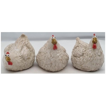 Huhn Marta, Stoneware, 13,2x11,4x12,6 cm