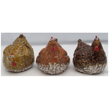 Huhn Marta, Stoneware, 13,2x11,4x12,6 cm