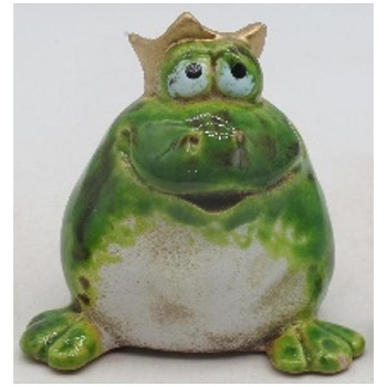 Frosch Marta, Stoneware, 7,7x5,6x7,6 cm