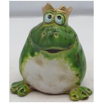 Frosch Marta, Stoneware, 11,2x7,9x12,3 cm