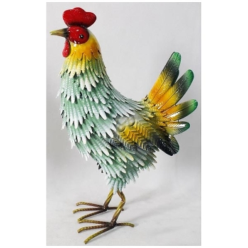 Huhn ArtFerro, Metall, 27x15x41 cm