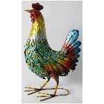 Huhn ArtFerro, Metall, 31x15x48 cm