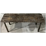 Tisch Antiquité, Holz, 152x41x62 cm