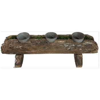 Halter Antiquité, Holz, 76x23,5x23 cm