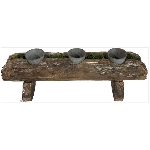 Halter Antiquité, Holz, 76x23,5x23 cm