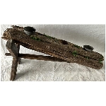 Halter Antiquité, Holz, 117x33,5x47 cm