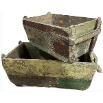 Kisten Set/2 Antiquité, Holz, 39x22x17 cm