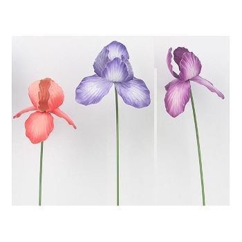 Blumenstecker ArtFerro, Metall, 11,5x11,5x61 cm