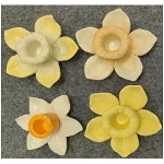 KerzenHalter SpringIvory, Stoneware, 10x10x4,5 cm