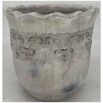 Topf Valo, Terrakotta, 20,5x20,5x17 cm