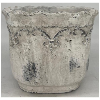Topf Valo, Terrakotta, 17,5x17,5x15 cm