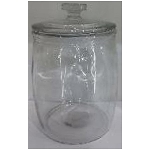 Jar Vitreous, klar, Glas, 14,7x14,7x21,4 cm