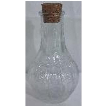 Flasche Vitreous, Glas, 6,5x6,5x12,3 cm